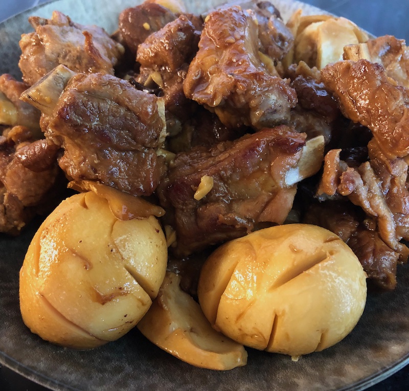 Red-Braised Pork Ribs recipe (红烧排骨)