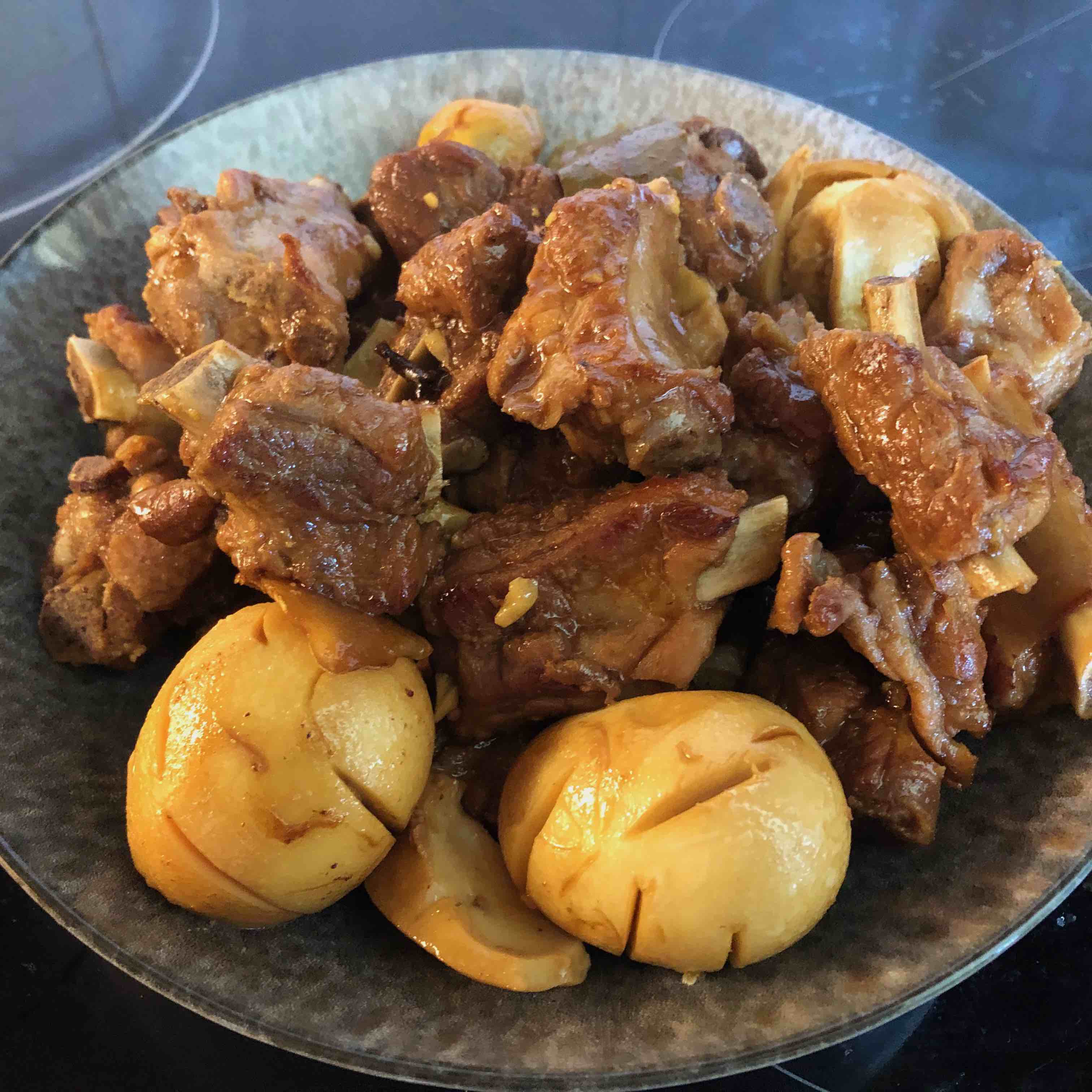 Red-Braised Pork Ribs recipe (红烧排骨)